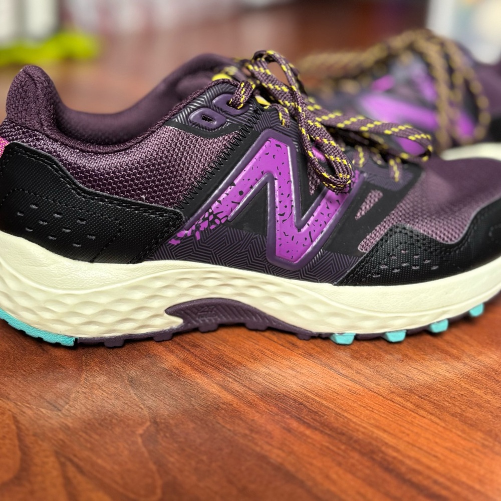 New Balance Women's Black and Purple Athletic Shoes